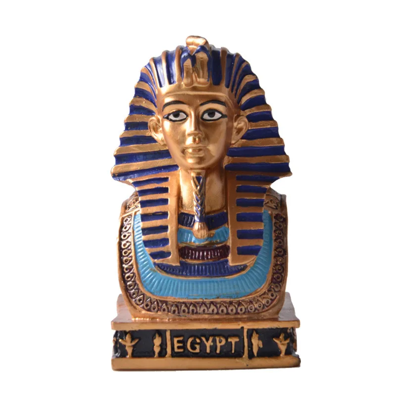 Egipto King TUT Faraonas Statulėlės Statula Senovės Skulptūrų Kolekcines, Mitologija Miniatiūriniai Pav Egiptas Dekoras