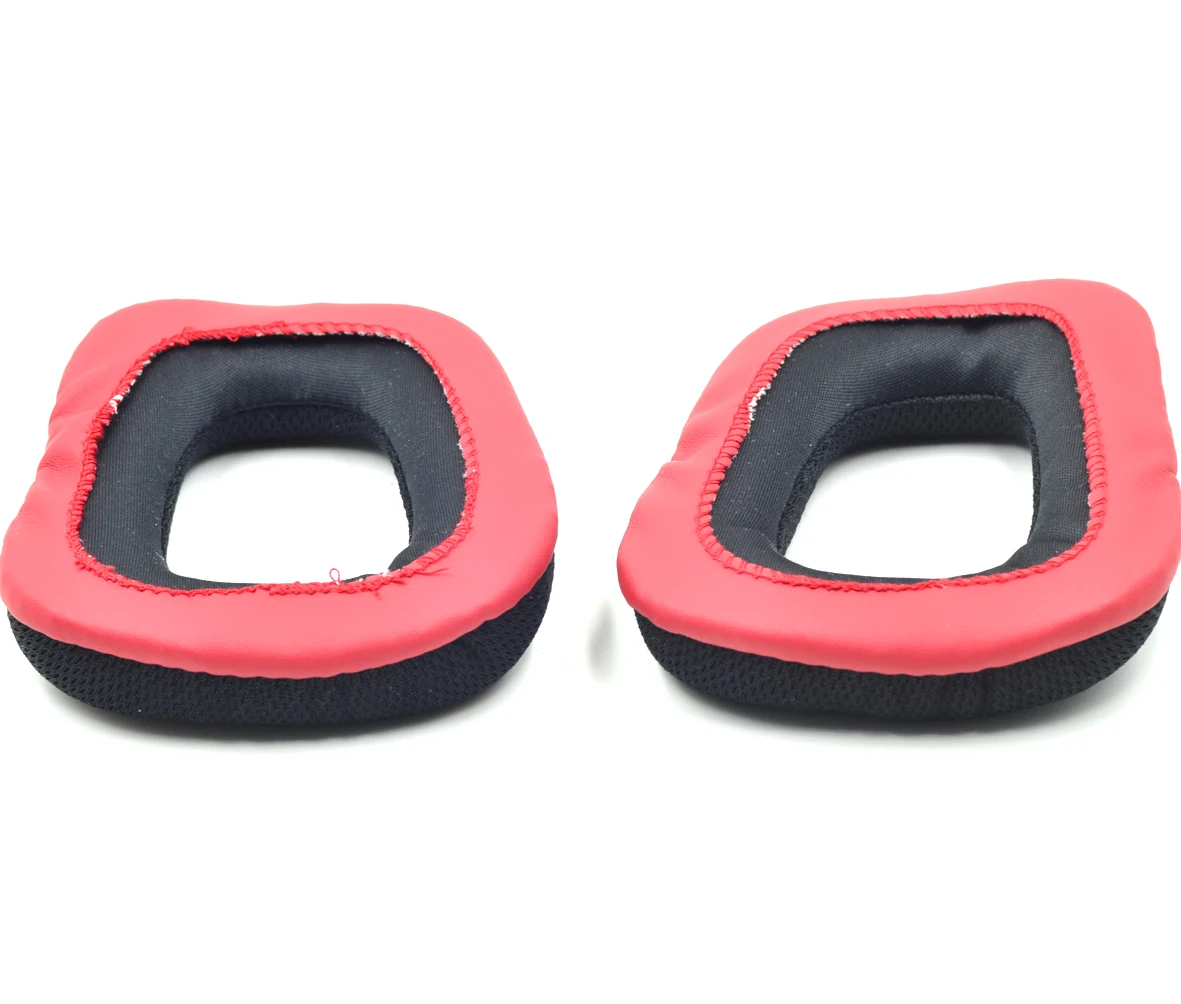 Pakeitimo ausų pagalvėlės earmuff gaubteliai pagalvėlių logitechG130 G230 G35 G910 G930 G430 F450 F540 G633 G933 7.1 ausines
