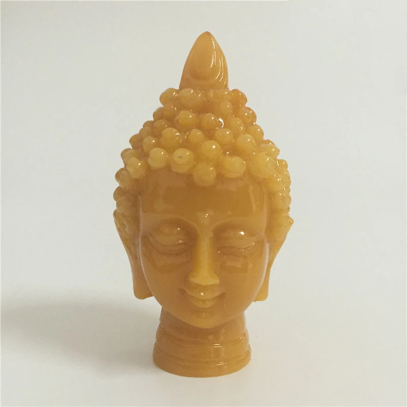 Meditacija Tailando Buda Galvos Statula, Dekoratyvinių Skulptūrų ir Žmogaus sukeltų Jade Akmuo, Dekoratyviniai Figūrėlės Namų Dekoro Budos Statula