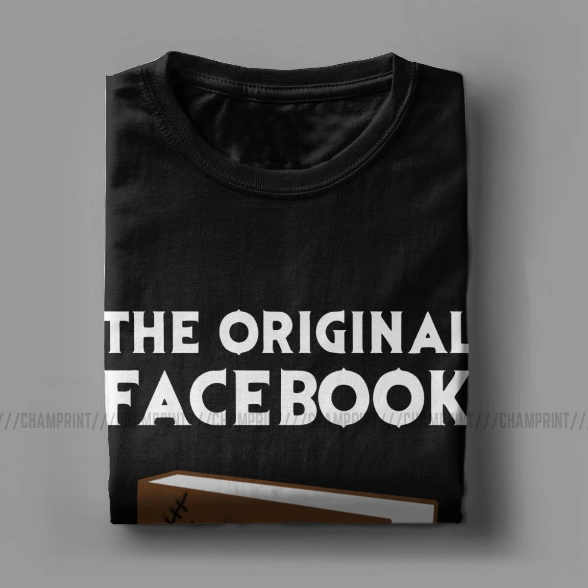 Vyrai T-Shirt Originalus Facebook Evil Dead Nuostabi Medvilnės Tees Trumpas Rankovės Siaubo Necronomicon Kino Groovy Marškinėliai 4XL 5XL