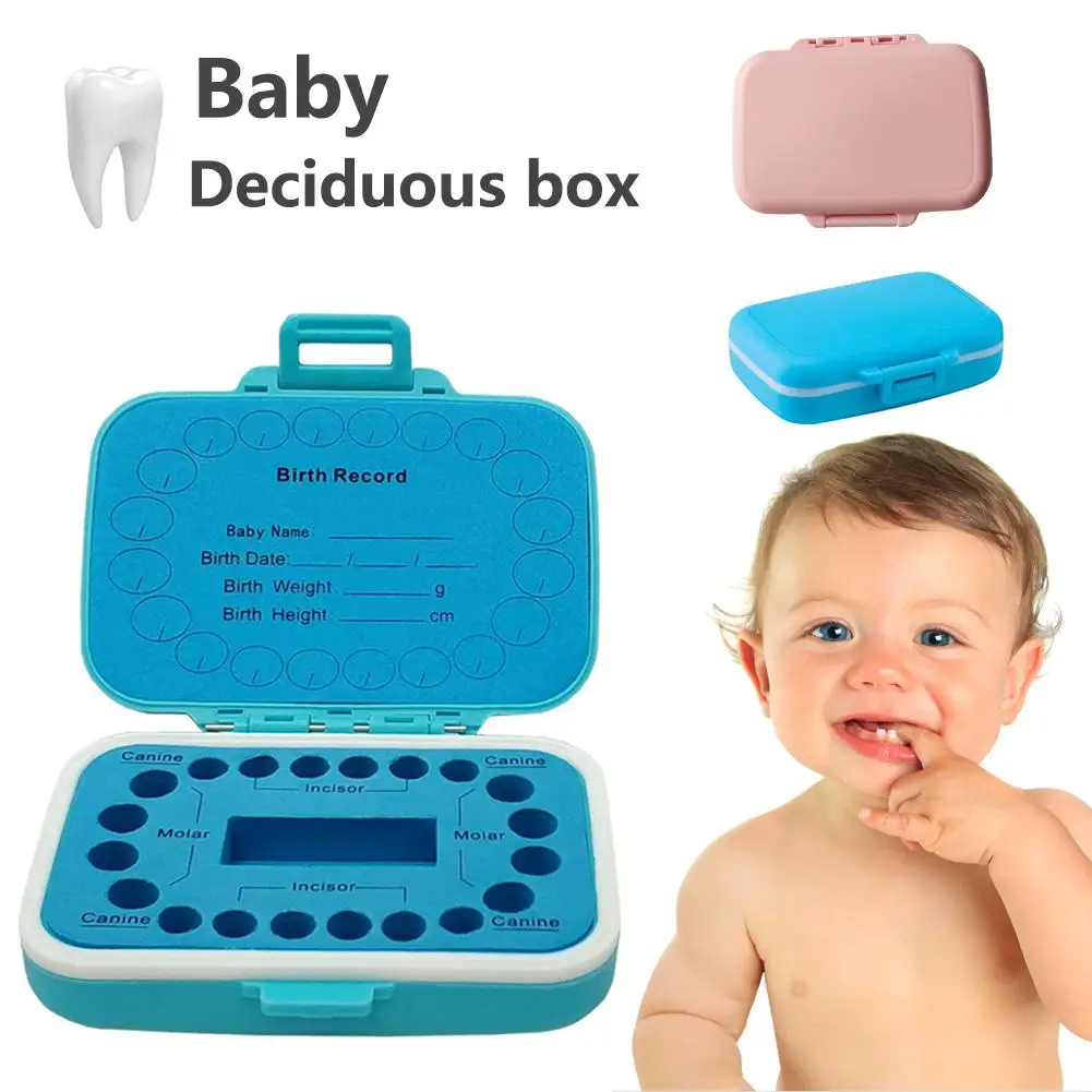 Plastikinę Dėžutę, Kūdikių Dantų Lauke Organizatorius Pieno Dantų Saugojimo Plaukų Surinkimo Umbilical Lanugo Išsaugoti Rinkti Kūdikio Suvenyrai, Dovanos