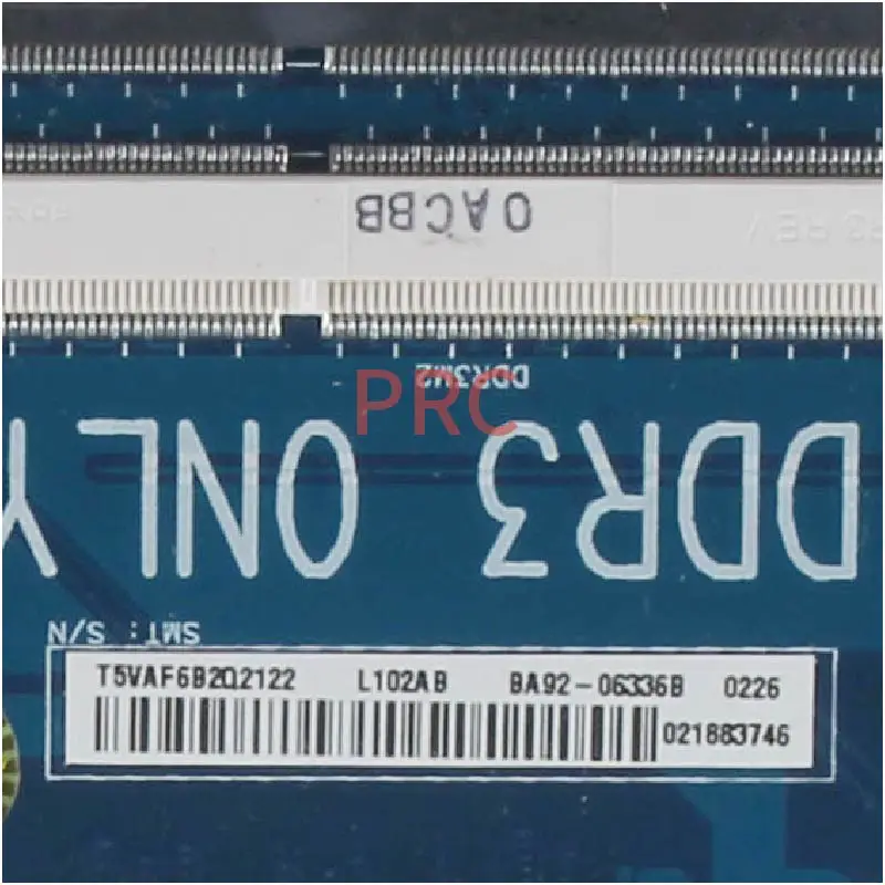 BA92-06336A Už SUNSUNG R530 Sąsiuvinis Mainboard BA41-01223A GL40 DDR3 Laptopo plokštė