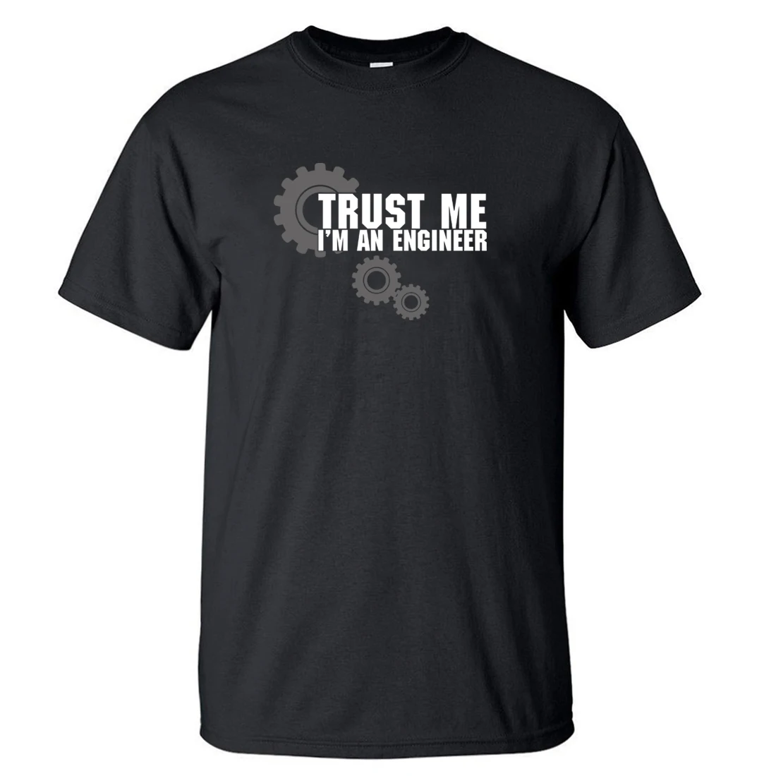 Pasitikėjimo Manimi, Aš Esu Inžinierius Laiškas Spausdinti Mokslas T Shirts 2020 Metų Vasaros Atvykimo Vyrų Marškinėlius Aukštos Kokybės Medvilnės, Trumpomis Rankovėmis Marškinėliai
