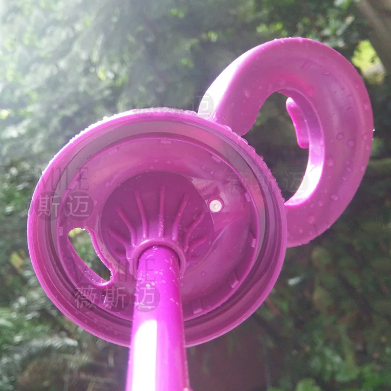 500ml, Violetinė juosmens lieknėjimo Herbalife Mitybos Sporto Šiaudų vandens butelis rankena maisto kokybės plastiko Nešiojamų vandens butelis
