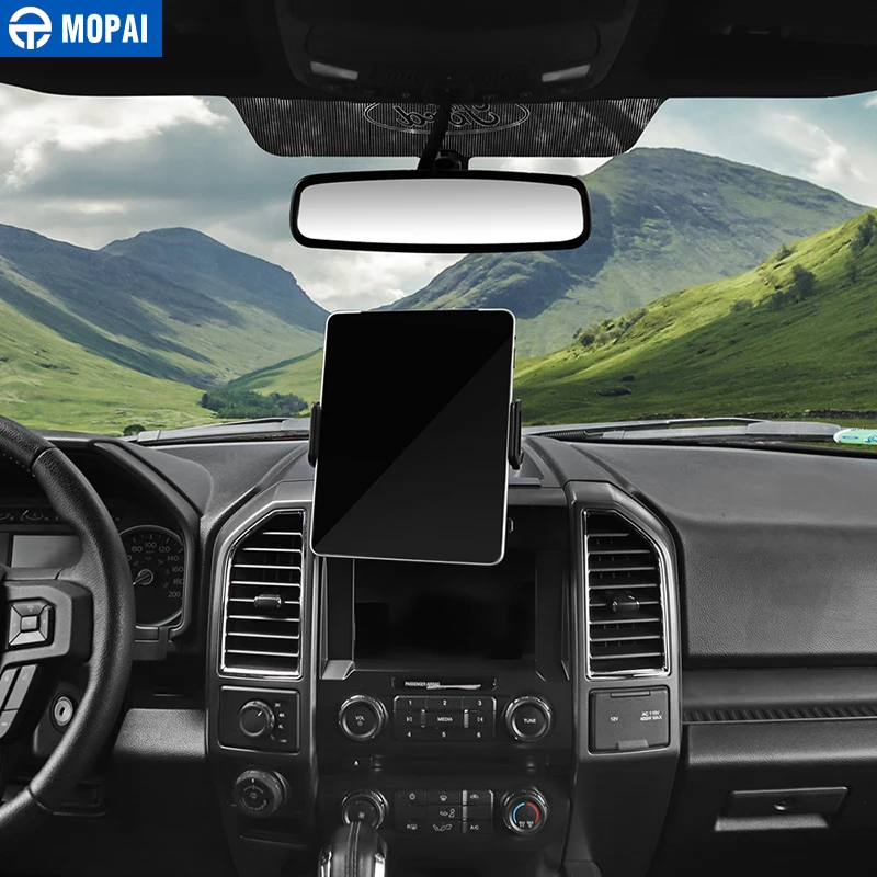 MOPAI Automobilių GPS Mobilųjį Telefoną, Ipad Laikiklis Laikiklis mobiliųjų Telefonų Stovėti Lipdukai Ford F150 Iki Interjero Aksesuarų Automobilių Stilius