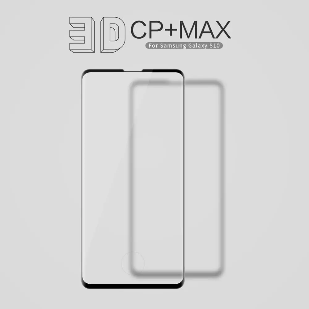 Nillkin 2-in-1 Matinio Atveju+3D Grūdintas Stiklas Samsung Galaxy S10 Padengti Matiniu Atveju Visišką Screen Protector S10 3D Filmų
