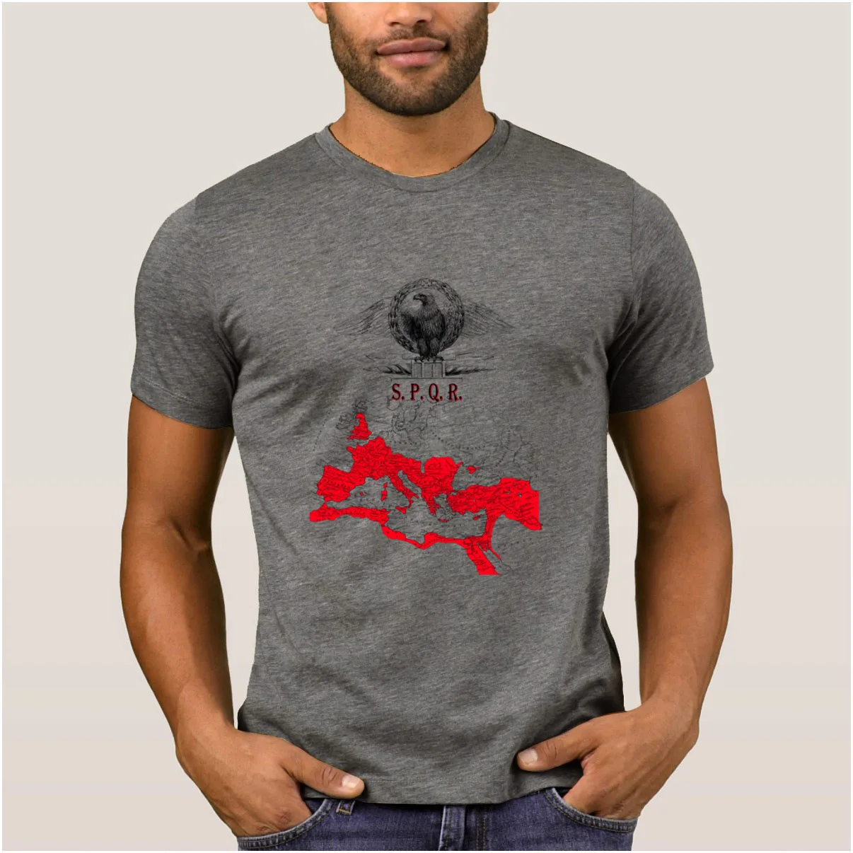 Naujas Mados marškinėliai vyrams spqr reklama su detaliu planu romos imperijos vyrų t-shirt Vasaros Stilių, Raidę tee marškinėliai vyras