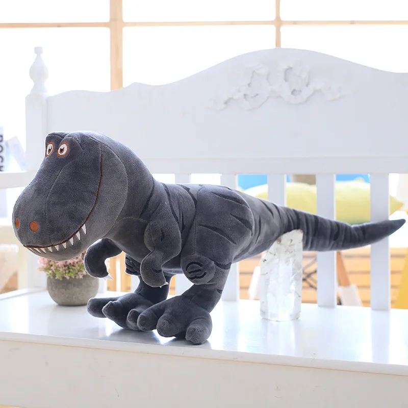 1pc 40-100cm Naujas Dinozauras, Pliušiniai Žaislai Animacinių filmų Tyrannosaurus Mielas Įdaryti Žaislas Lėlės Vaikams, Vaikų Berniukų Gimtadienio Dovana