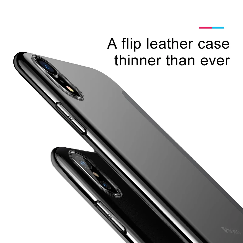 Baseus Visišką Apsaugą Galinį Dangtelį Telefono dėklas Ultra Plonas TPU Case for iPhone XS Max XS XR Padengti Su Stiklo Screen Protector