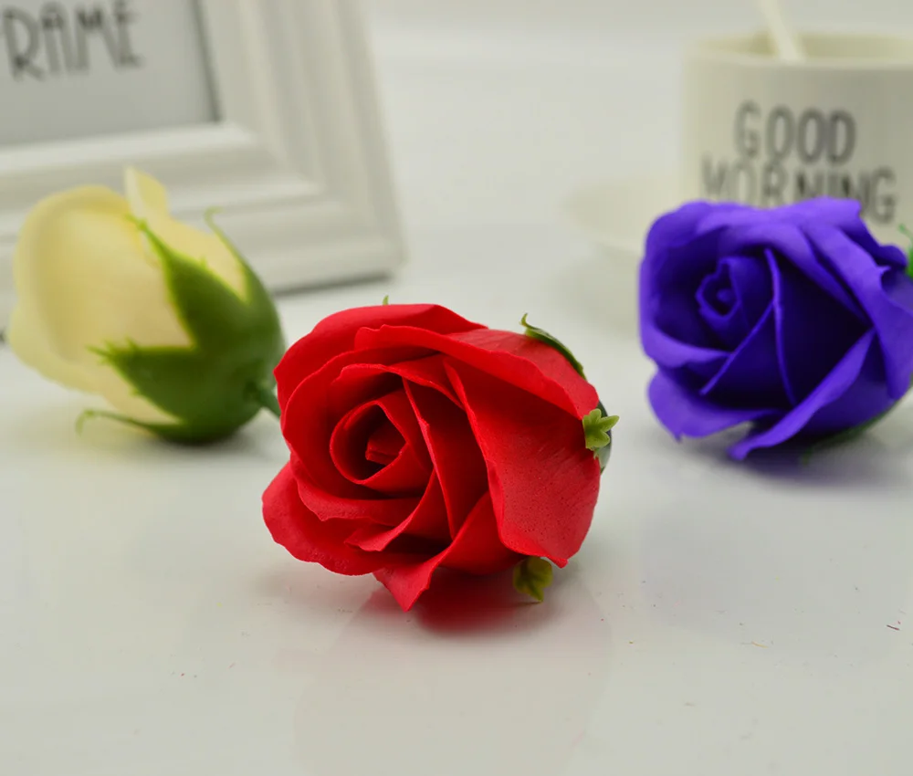 50pcs Slik kvapas rožių namų vestuvių dekoro priedai netikrą Vonia gėlių 