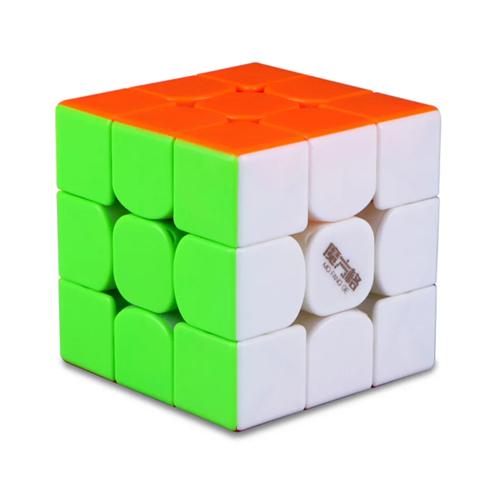 Naujas QiYi MoFangGe Grom V3 M 3x3x3 Magnetinio Magic Cube Stickerless Galvosūkiai Kubo Profesinės Magnetai Greitis Cubo Magico V3M