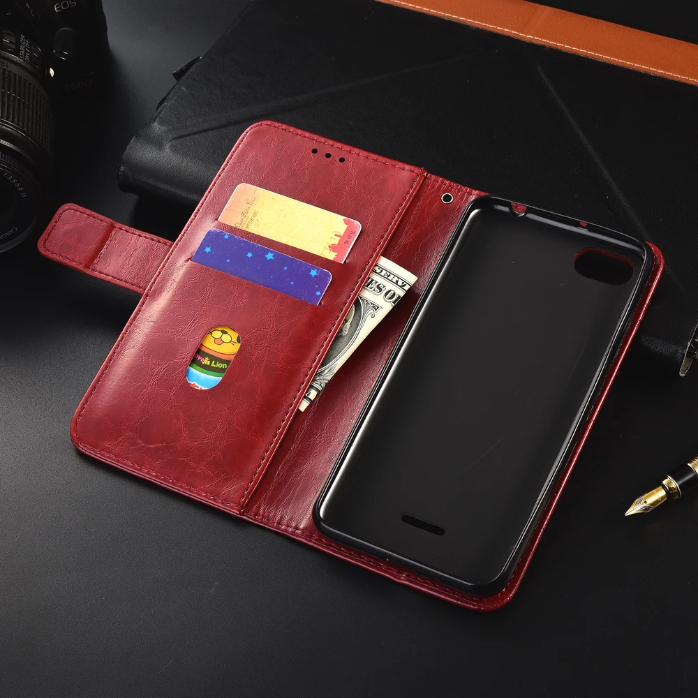 Punktas Dėl Redmi 6A Coque Knyga Atveju Su Dirželiu Redmi6A Apversti Piniginės Odinis dėklas Xiaomi Redmi 6A Rubisafe Paprasto Silikono Telefono Krepšys