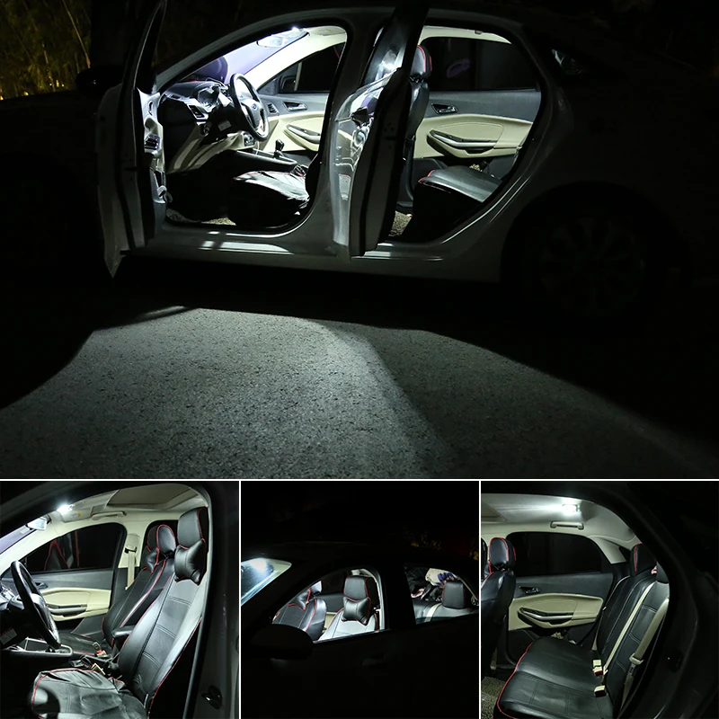13pcs Canus LED Vidaus apšvietimo Komplektas 2003-2011 BMW 1 Serija E87 E81 116i 118d 118i 120d 120i 123d 130i 135i Automobilių Reikmenys