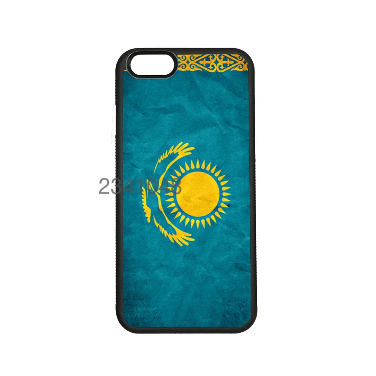 Vėliavos Kazachstano minkšto silikono pusėje telefoną 