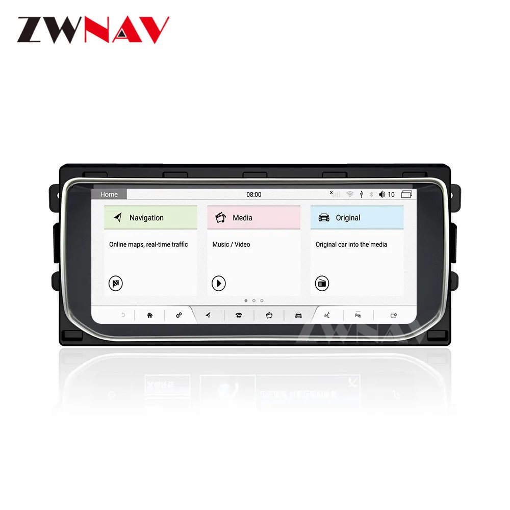Android 9.0 Automobilio Multimedijos grotuvo Žemės Range Rover Sport L494 L405 2013-2016 m. automobilio radijas stereo GPS galvos vienetas GPS Navi ekranas