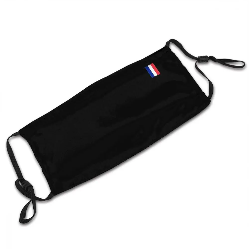 Prancūzijos vėliava Pabaigos Karantino Daugkartinio naudojimo Burnos, Veido Kaukė su Filtrais, Stabdžių Migla Dulkių Įrodymas Poliesteris apsauginis Dangtis Mufelinė Suaugusiųjų