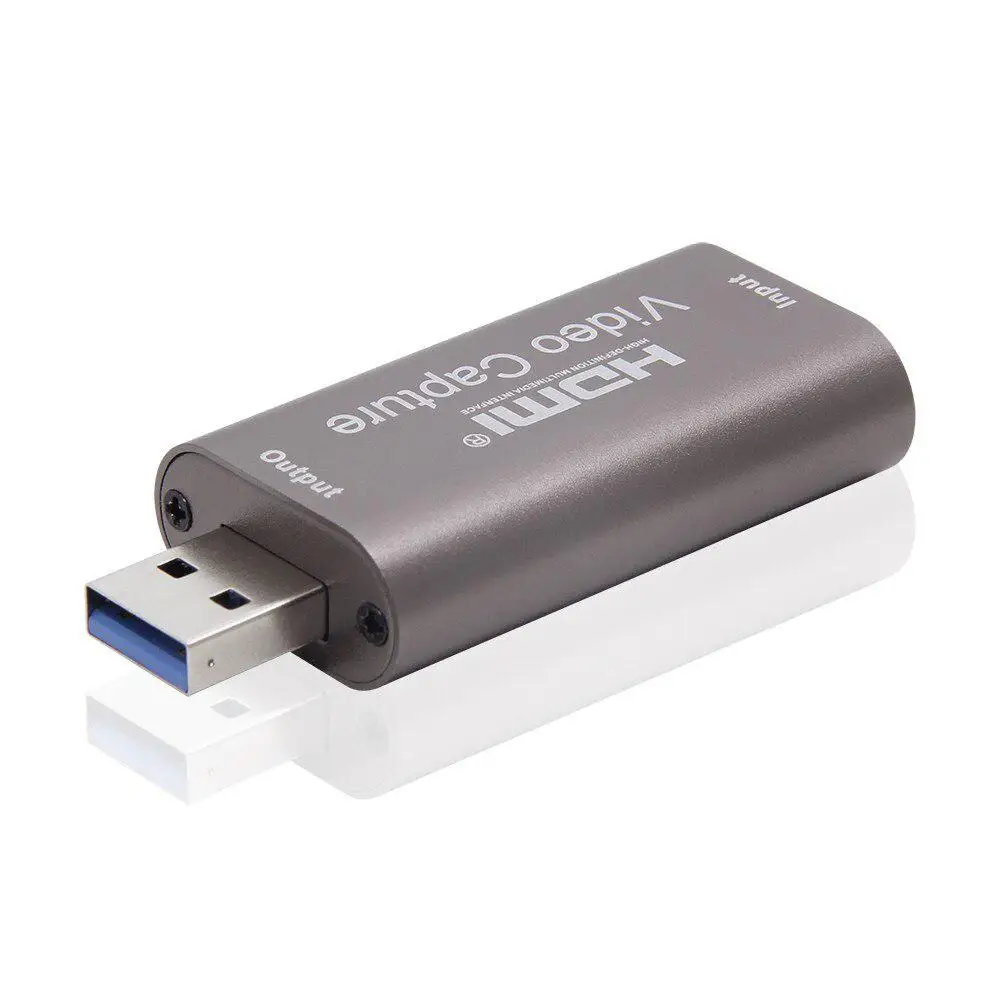 Usb 3.0 4K 60hz Video Capture Card Valdybos Fiksuoti Ekrano Sąsaja HDMI Vaizdo Transliacijos Įrašymo Lange Metalo Vaizdo įrašymo Kortelė
