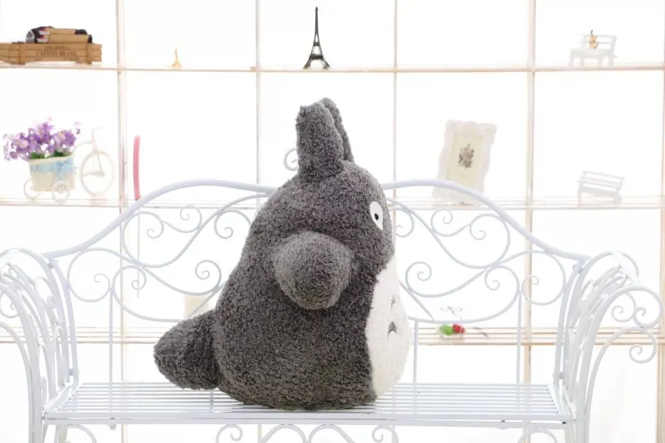 Nemokamas Pristatymas 35cm Minkštas Pliušinis Žaislas, Lėlė Mielas Totoro Hayao Miyazaki Didelės Pagalvės, dekoratyvinės Pagalvėlės Animacinių filmų Lėlės Gimtadienio Dovana