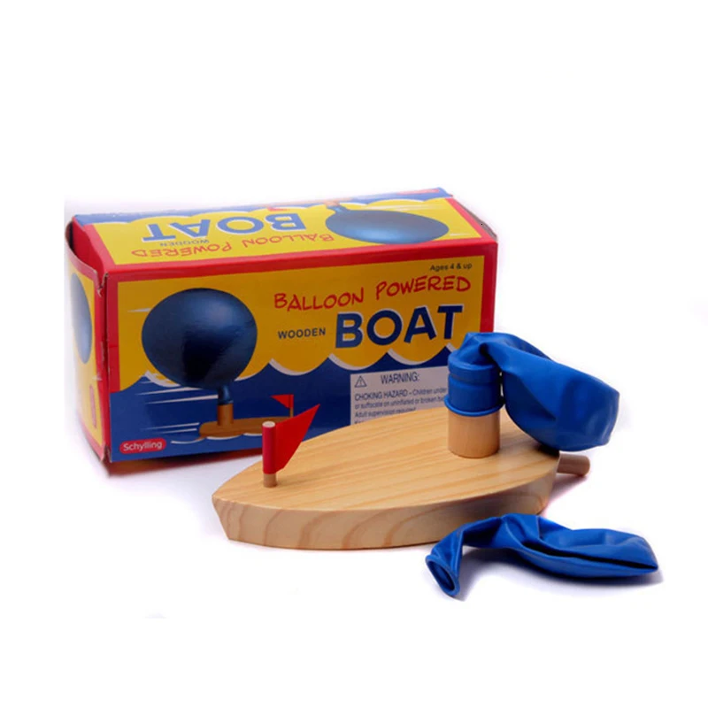 Mediniai Balionas Vonios Žaislai Oro Varomas Laivas Mokslo Eksperimentas Mokymosi Klasikinis Švietimo Ankstyvo Vystymosi Žaislai Vaikams
