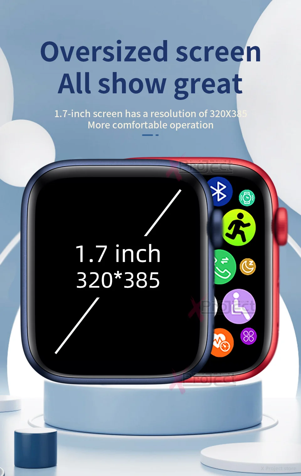 Žiūrėti 6 smartwatch 2021 Smart Watch Vyrai ryšio 