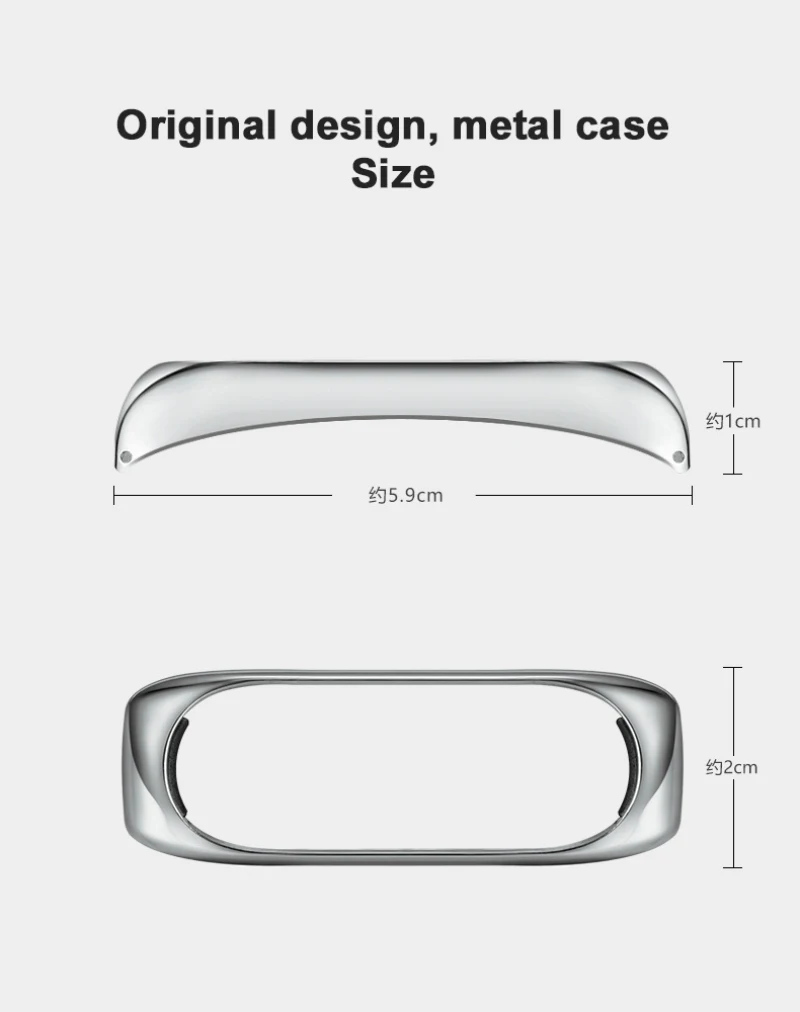žiūrėti Dirželis Xiaomi Mi Band 3 4 5 Riešo Metalo Apyrankė Universalus Nerūdijančio Plieno Juosta Mi Juosta 4 3 5 Dirželis Rankogaliai