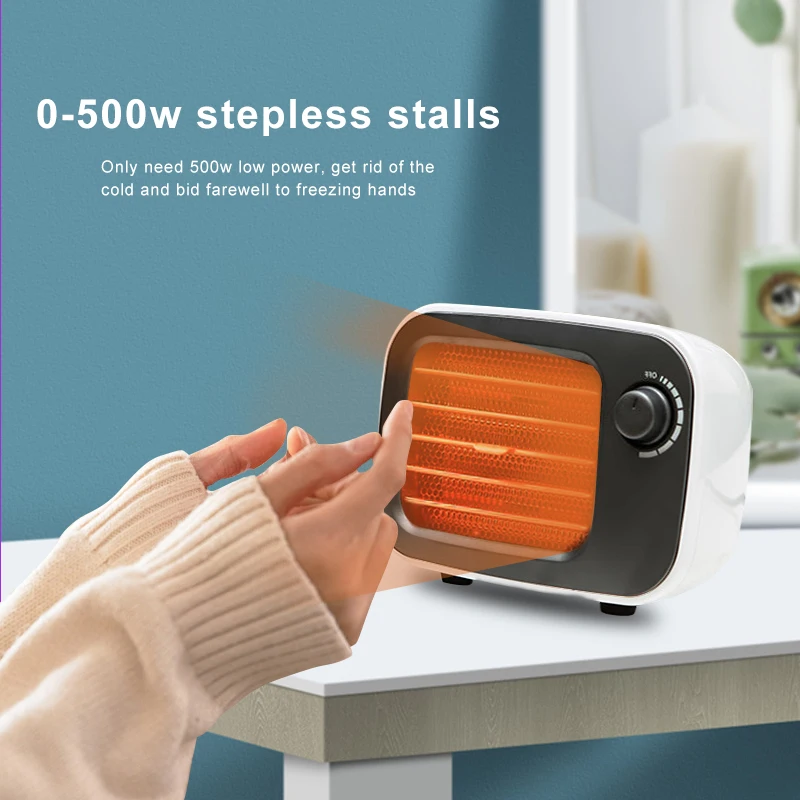 Elektriniai Šildytuvai Ventiliatorius desktop Mini home office patogus Greitas Energijos taupymo šildytuvas Nešiojamų Smart Šilčiau Žiemos PTC Keramikos Kaitinimo