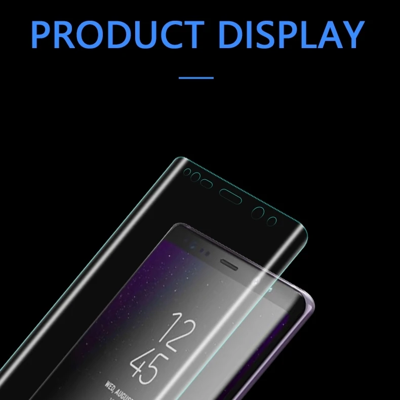 Musubo viso Kūno Stiklo Plėvelė Samsung Galaxy S9+ S8 Plius S10+ S10E Soft Screen Protector For Samsung Note 10 10+ 9 Pastaba Pastaba 8