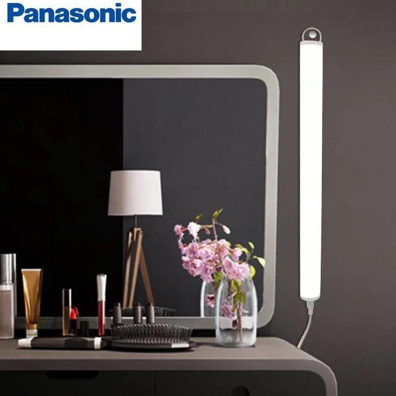 Panasonic Stalo, Lovos, Virtuvės Kempingas Lempa Magnetinio LED Nešiojamų Naktį Šviesos Ranka Žibintuvėlis Lauko Šviesos
