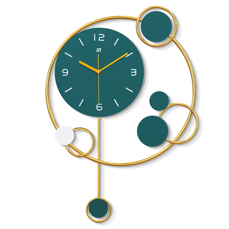 Dekoratyvinių laikrodis sieninis laikrodis kambarį Šiaurės prabangus modernaus minimalistinio asmenybės kūrybos mados namų laikrodis, sieninis laikrodis