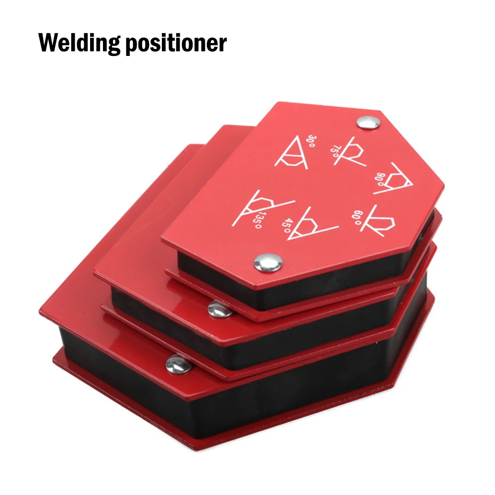 4pcs/set 6pcs/set Mini Trikampis Suvirinimo Positioner Magnetinio Kampo Fiksuoto Kampo Litavimo Locator Įrankiai, Suvirinimo Reikmenys