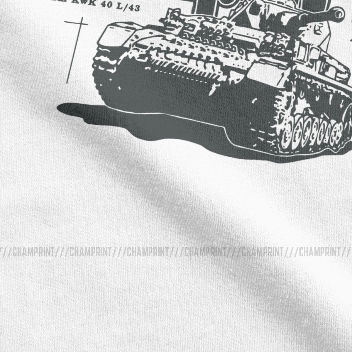Panzer IV Vermachto Vyrų T Shirts Armijos Tankas Tiger Šarvai Afrikos Juokingi Marškinėliai, trumpomis Rankovėmis Marškinėliai Medvilnės Atspausdinti Viršūnės