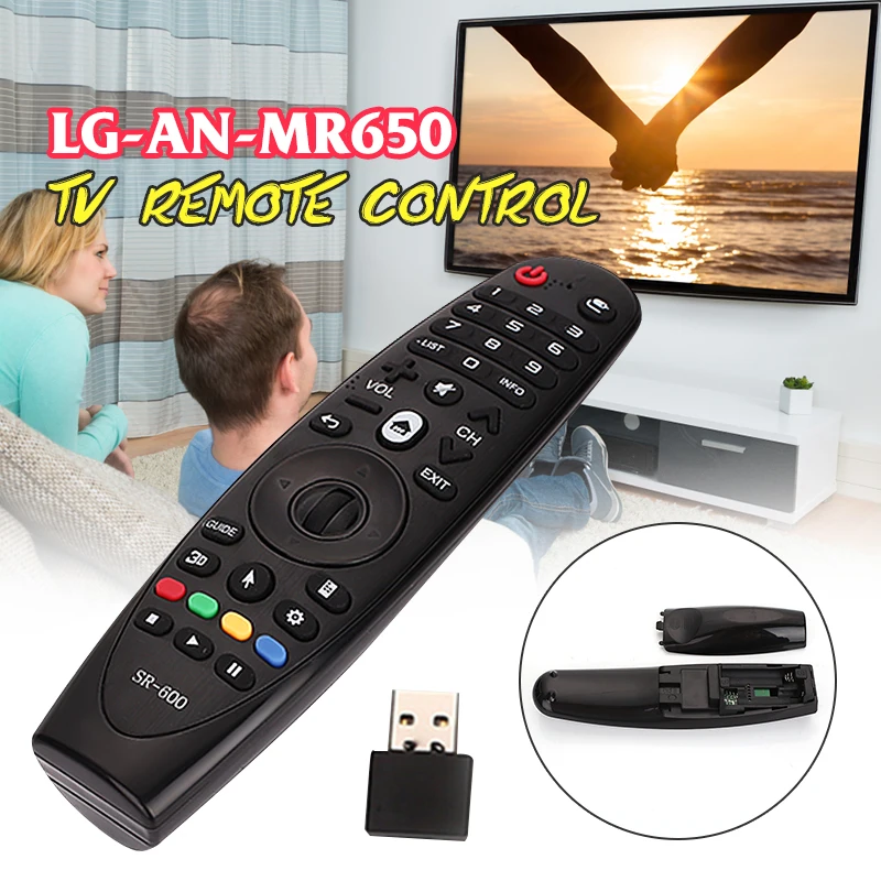 TV Nuotolinio 433 MHz Patvarus Pakeitimo TV RC SR-600 Smart Tv Nuotolinio Valdymo LG AN-MR650 Universalios