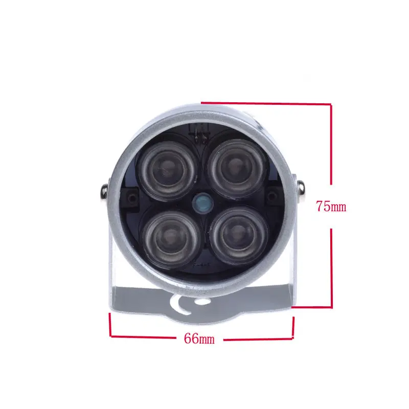 Mini VAIZDO LED 4 matrica IR led apšvietimą, Šviesos IR Infraraudonųjų spindulių vandeniui Naktinio Matymo VAIZDO Užpildyti Šviesos VAIZDO Kamera, ip kamera,