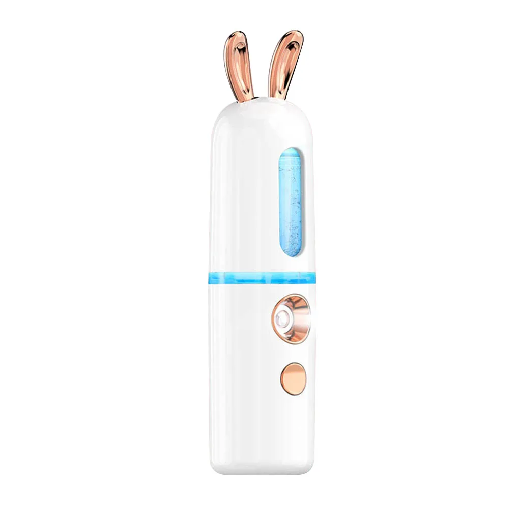 Naujas Nešiojamas Mini Nano Veido Purkštuvas USB Inhaliatoriaus Veido Garlaivis Drėkintuvas Drėkinantis Moterų Grožio Odos Priežiūros Priemonės