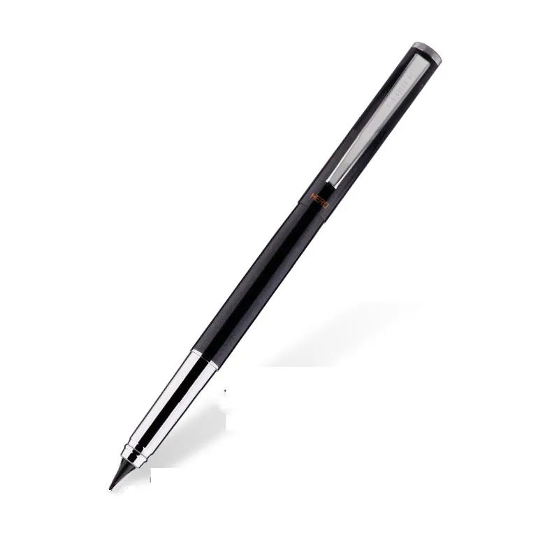HEROJUS Fontanas Pen F 0,5 mm 360 Degress Rašyti Pen Sunku Kaligrafija Pen Asmenybės Mados Ranka-dažytos Meno Iraurita Pen pieno stiklo