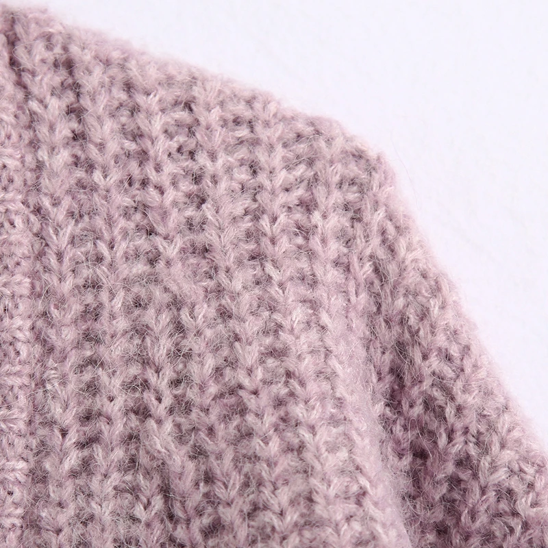 Wixra Elegantiškas Visą Rankovės Minkštas Megztinis Moterų 2020 Nauja Single-Breasted Moterų Ilgas Megztinis Megztas Rudenį Paltai