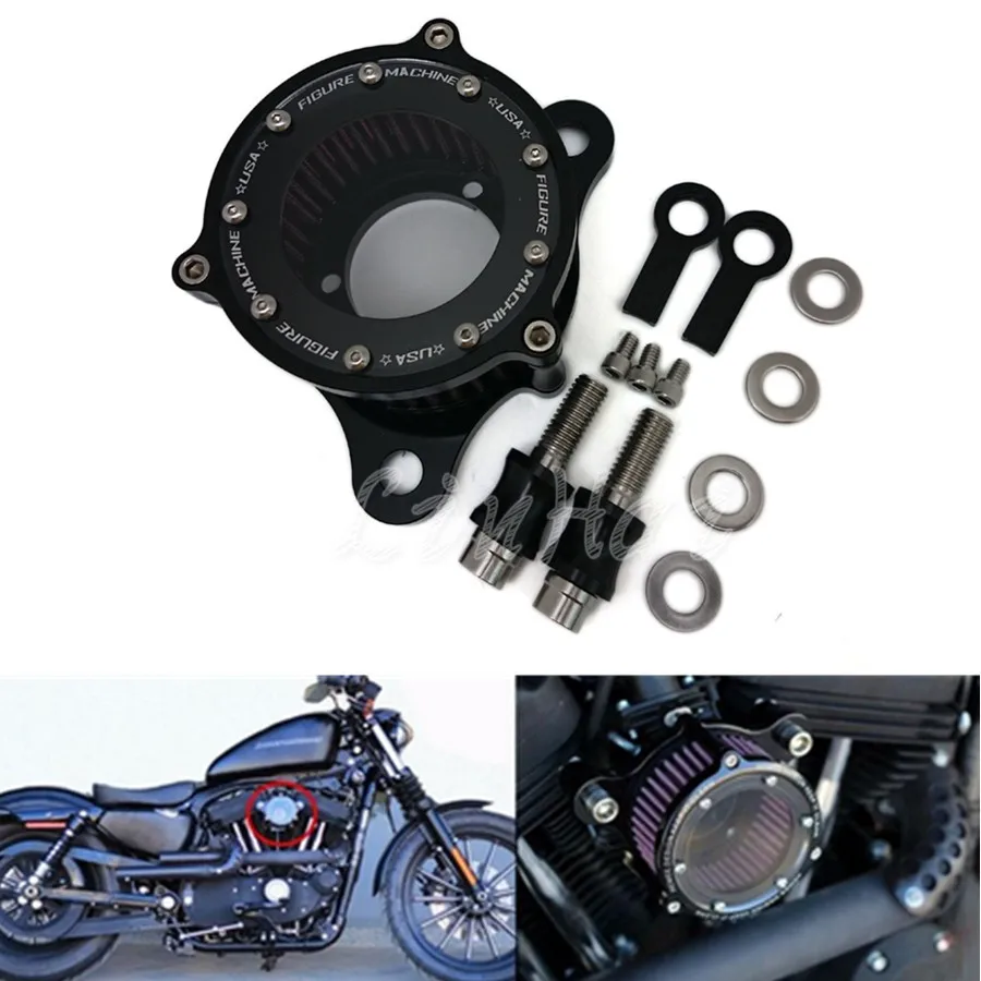 ZORBYZ Motociklo Oro filtras Įleidimo Filtras Harley Sportster XL 883 1200 2004-