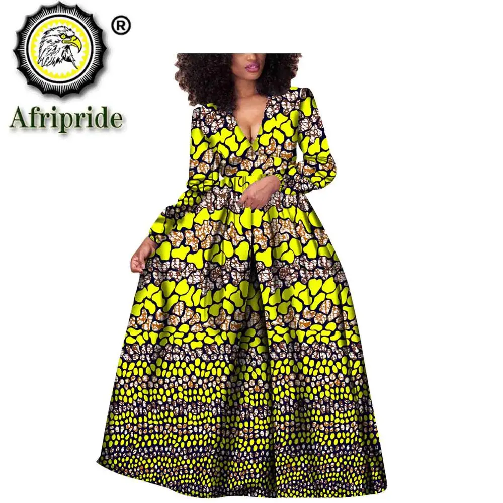 2020 m. Afrikos moterų suknelė ankara spausdinti grynos medvilnės bashiki heidi bazin riche naujo stiliaus suknelė Afrikos audinio AFRIPRIDE S1825021