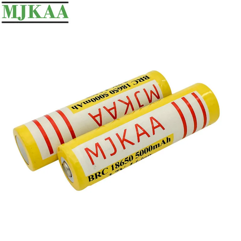 MJKAA 2VNT BRC18650 5000mAh), 3,7 V Ličio Įkraunama Baterija Brand New Li-ion Baterijos Žibintuvėlis