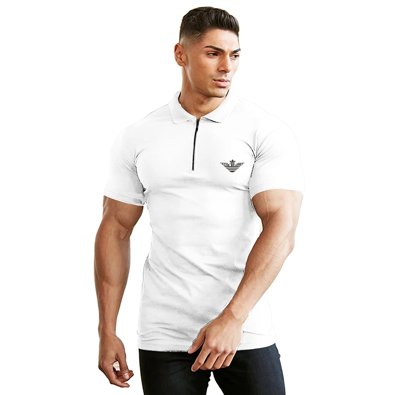 Erelis 2020 metų vasaros vyriški Polo Marškinėliai atsitiktinis mados paprasto spalvos trumpomis rankovėmis aukštos kokybės kamuolys, polo marškinėliai, vyriški mados fitneso