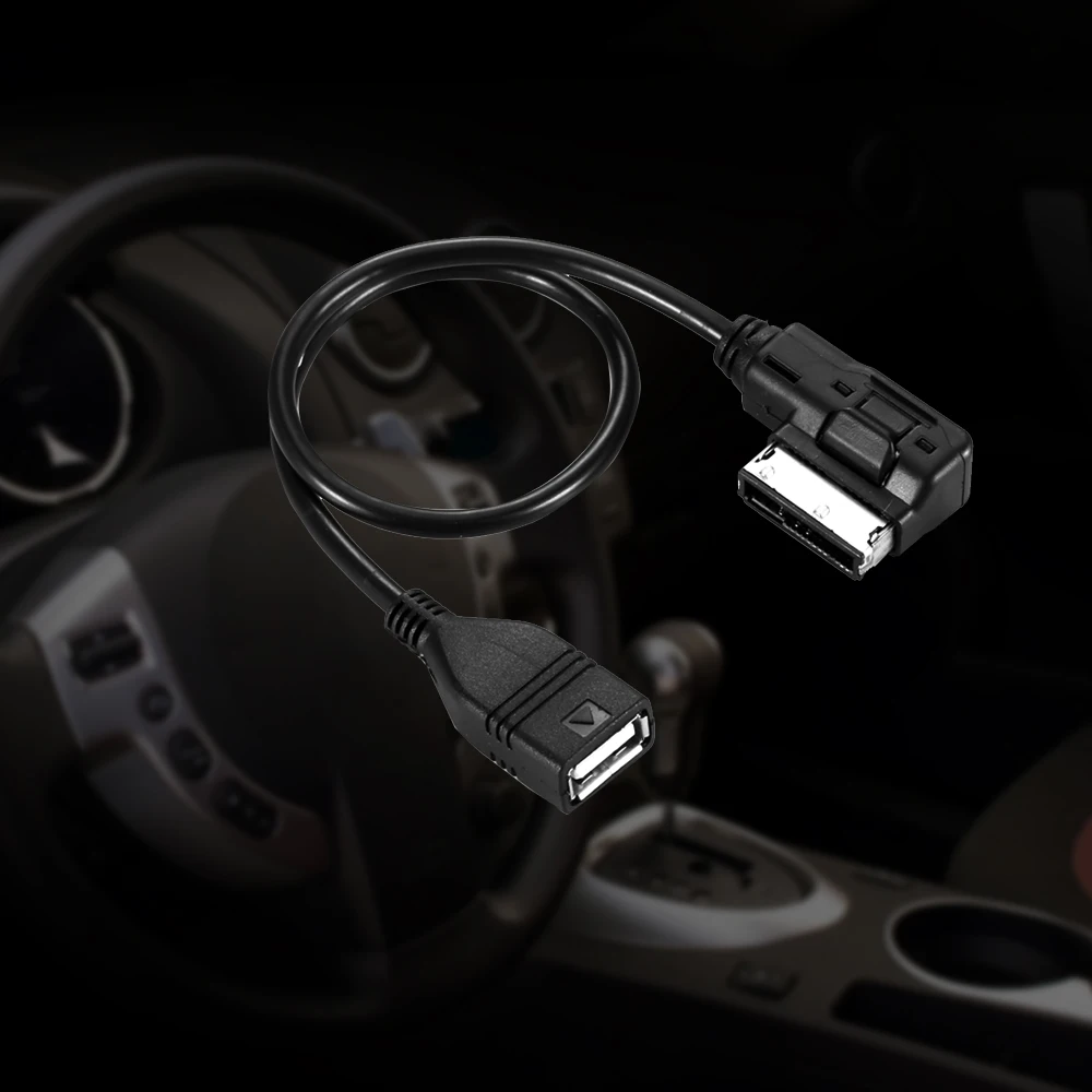 FORNORM Duomenų Įkrovimo Adapteris AMI MMI MDI į USB Kabeliai MP3 MP4 Audio Muziką Sąsaja VW Audi A4 A3 A5 A6 A8