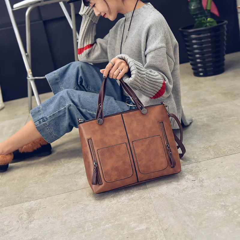 Pečių krepšiai moterų 2021 Naujus moteriškus maišą mados crossbody maišelį prabanga rankinės moterims, krepšiai dizaineris Retro didelės talpos maišą