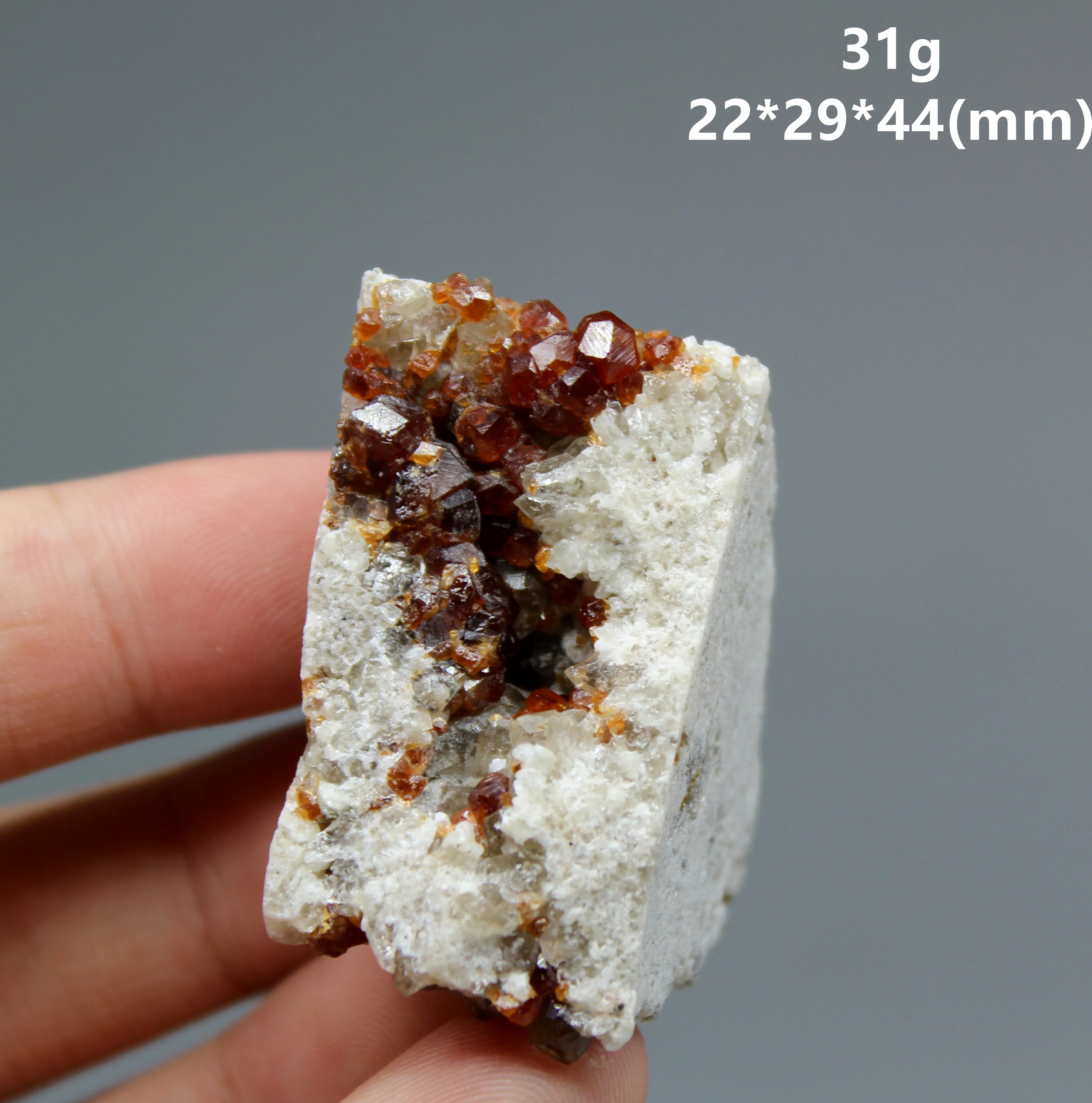 Natūralus Granatas mineralų pavyzdys akmenys ir kristalai gydymo kvarco kristalai, brangakmeniai