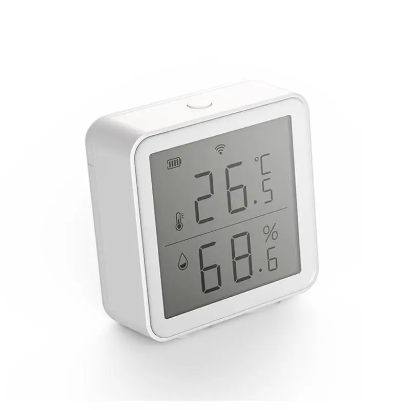 WIFI Temperatūros Jutiklis Skaitmeninis LCD Patalpų Namuose, Kambaryje Termometras su Drėgmėmačiu Temperatūra Drėgnumas UK Smart Nuotolinio Valdymo