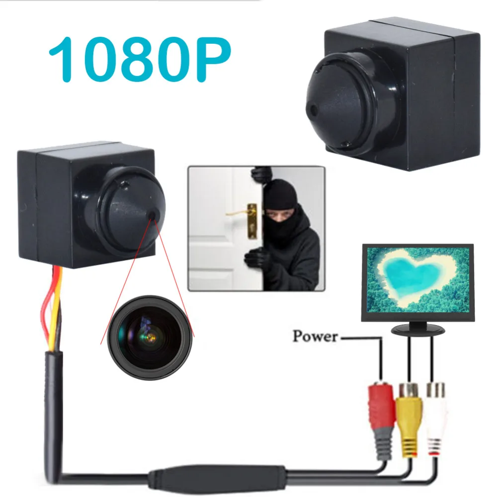 1080P Super Mini Kamera HAINAUT Manekeno Vaizdo Stebėjimo Kamera, vaizdo kameros Analoginis MINI Security camera su 5-Axis Kameros laikiklis