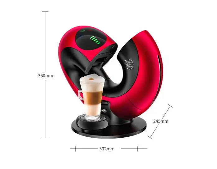 Nestle Nescafe Dolce Gusto 6cups Kapsulė Kavos Aparatas EDG736 Namų Smart Touch pieno putos Espresso maker 