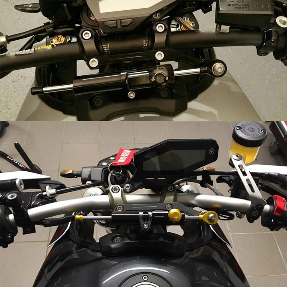UŽ KAWASAKI ZX6R ZX 6R ZX6-R ZX6RR 2000 2001 2002-2020 CNC Reguliuojamas Motociklų Vairavimo Stabilizuoti Amortizatoriaus Atramos Mount Kit