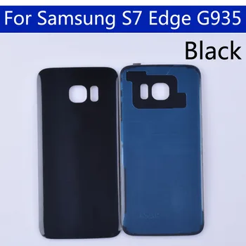 10vnt\daug S7Edge Baterija, galinis Dangtelis Skirtas Samsung Galaxy S7 Krašto G935 G935F SM-G935F G935FD G935A Galinis Korpusas Baterijos dangtelis Atveju