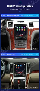 AOTSR Už Cadillac Escalade 2006+ Android 10.0 Tesla stiliaus Vertikalus Ekranas, Automobilių GPS Navigacijos, Multimedijos Grotuvas Radijas Carplay