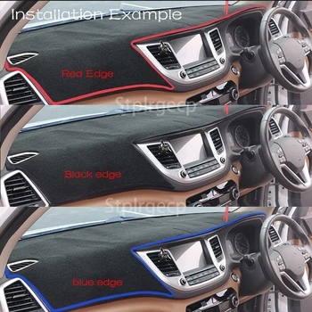 Audi Q5 8R 2009 m.~2016 Anti-Slip Anti-UV prietaisų Skydelio Kilimėlis Padengti Trinkelėmis Saulės Pavėsyje Dashmat Apsaugoti Kilimą, Aksesuarai, S-line 2012 m. m.